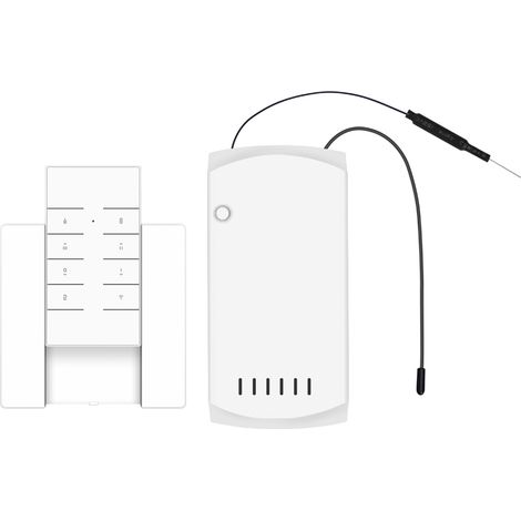 IFan03+RM433+Basis Deckenventilator-Controller mit intelligentem Schalter, Funkfernbedienung und WLAN-fähiger Basisstation. Intelligente Deckenventilator-Lichtsteuerung per App, Ein-/Ausschalten, komp (1/5)