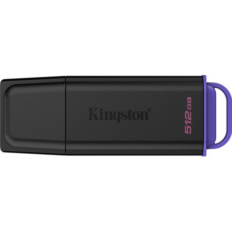 Kingston 512 GB USB 3.2 Gen 1 Exodia Schwarz/Lila (1/5)