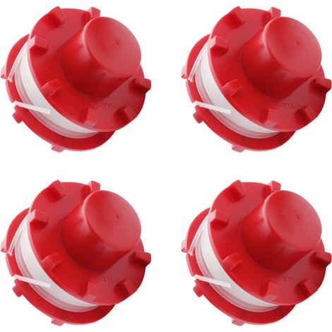 Ulisem 4 Stück Spulengewinde für Einhell GE-CT 36/30 Li E SOLO AGILLO 36/255 BL AGILLO 18/200 340509 (1/5)