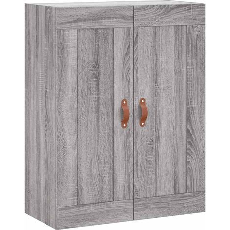 Buffet,Bahut,Armoire murale sonoma gris 69,5x34x90 cm bois d'ingénierie CFW88025 (1/5)