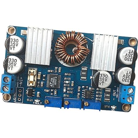 Regulador de voltaje LTC3780, convertidor elevador/reductor automático, fuente de alimentación de corriente constante de 12 V/24 V, cargador solar (1/4)