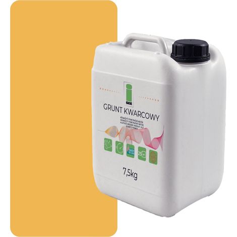 Primer al quarzo per intonaco siliconico 7,5 kg giallo albicocca F636 (1/5)