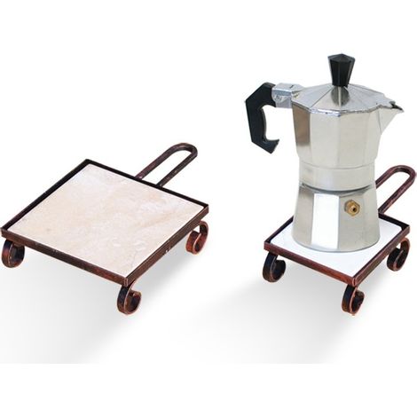POGGIA CAFFETTIERA 15X15 SENZA MATTONELLA - ARTIGIANFERRO (1/2)