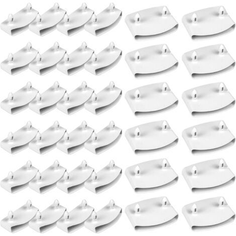 Lot de 36 embouts de lattes pour sommier 54mm – Supports en plastique haute densité – Fixation rapide pour sommiers en bois et métal (1/5)