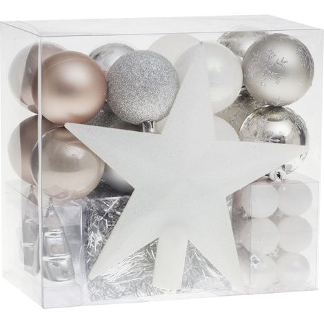 Kit de décorations pour sapin de Noël 44 pièces
