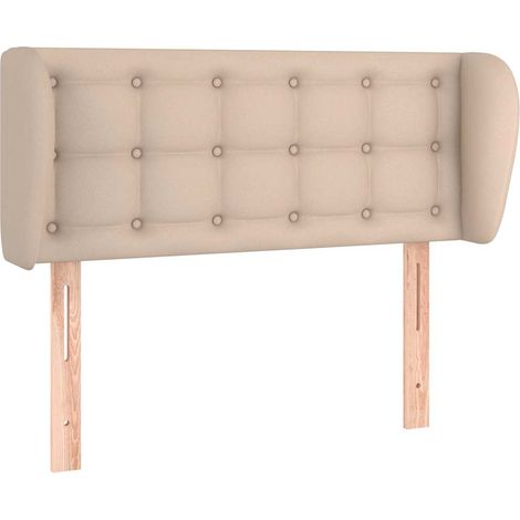 Maison Exclusive - Kopfteil mit Ohren Cappuccino-Braun 93x23x78/8 (1/5)