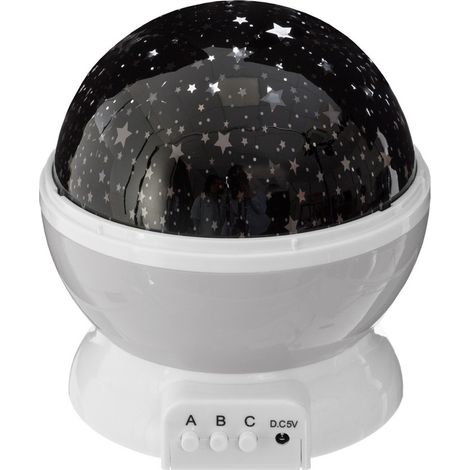 Lampe veilleuse projecteur gris (1/3)