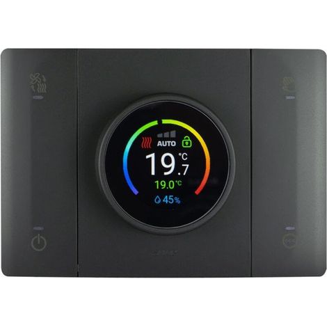 Smart Vernetzter Zeitthermostat Mesh T44 230V Grau Tekla AVE 445CRT-W