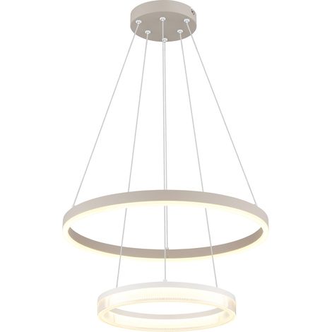 Suspension moderne Zara brun sable Ø 50cm - 48046H1