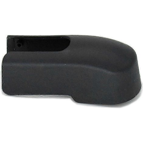 Cache-écrou noir pour bras d'essuie-glace arrière de hayon Jeep Renegade (1 pièce noire) (1/5)