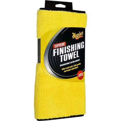 Meguiar's X1906EU Supreme Finishing Towel V2, Panno per Finitura Premium, 30 x 50 cm