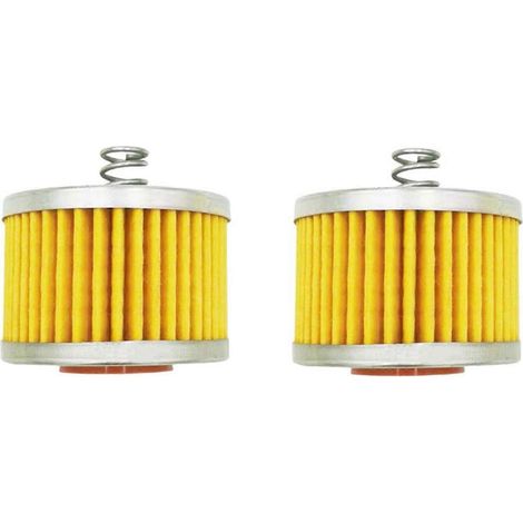 Quatre filtres à huile moteur compatibles avec les modèles Royal Enfield METEOR 350 / CLASSIC 350 / HUNTER 350 / BULLET 350CC, références 1570120, DD121181, 21C-E3440-00 (1/5)