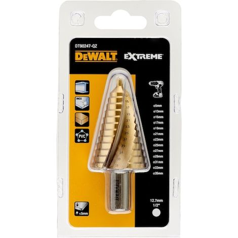 Extreme Impact Konischer Bohrer für Metall, Ø 5 - 35 mm  DeWalt DT90247-QZ (1/4)