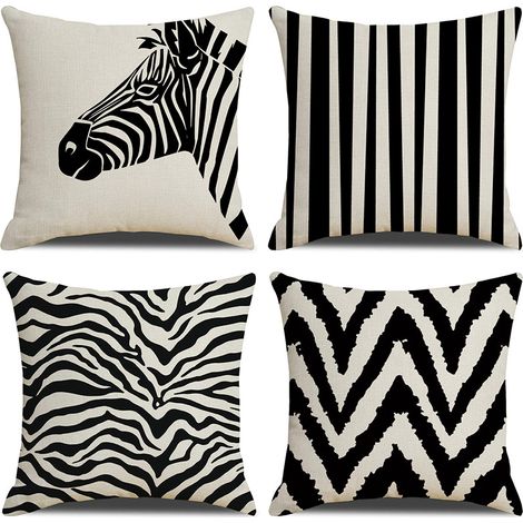 Housse de coussin cm - sans rembourrage 45x45 Lin (1/4)
