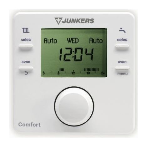 Bosch Télécommande radio CR 80 RF kit mesure de la température ambiante, 95x95x32, 7738112287