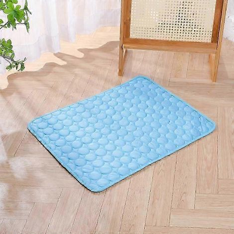 Tapis rafraîchissant pour chien, lit froid d'été extra large pour petits et grands chiens, accessoires pour animaux de compagnie, couverture résistante pour chat, canapé, coussin rafraîchissant pour c (1/5)