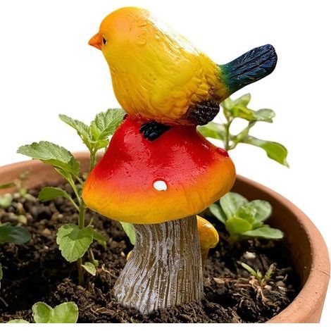 Decoration Witterungsbeständige Sammlerfigur Vogel Miniatur (1/5)