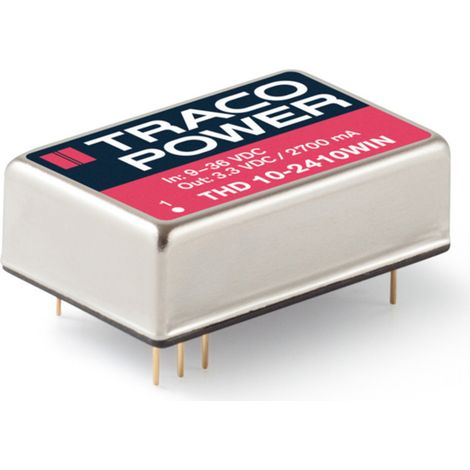 TracoPower THD 10-4810WIN DC/DC-Wandler, Print 48 V/DC 3.3 V/DC 2.7 A 10 W Anzahl Ausgänge: 1 x Inha