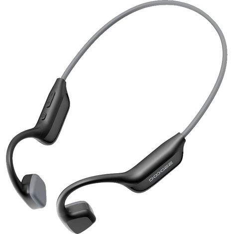 Auriculares de conducción ósea, resistentes al agua, con conectividad Bluetooth, color negro. (1/2)
