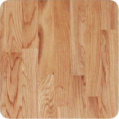 Dessus de table Dessus de bureau Plateau de table carré Marron clair40x40x2,5cm Bois chêne traité (1/4)