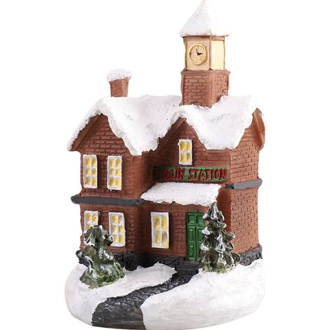Décorations de Noël pour la maison, veilleuse à piles pour la chambre (1/4)
