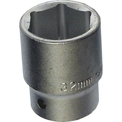 MAURER llave vaso maurer 3/4 hexagonal 40mm. , Llave vaso maurer 3/4 hexagonal - Aristas redondas.- Medida: 40 mm.   - Longitud: 62 mm.