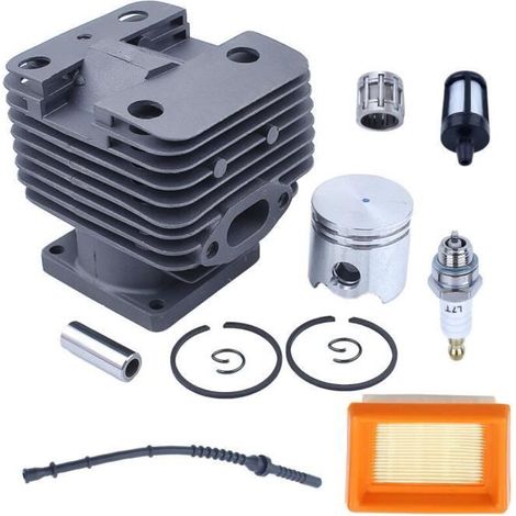 35mm Piston de cylindre Pour Stihl FS120 FS200 FS250 avec pièces de rechange avec roulement à aiguilles, tuyau de carburant