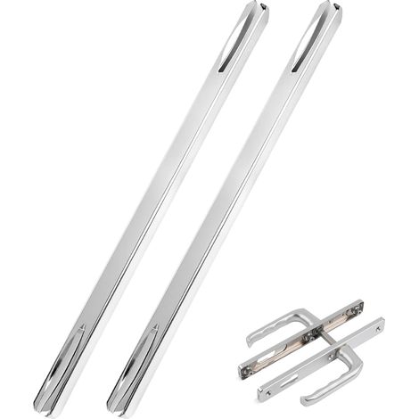 2 PCS Tige Carrée 8mm x 160mm, Barre Carrée pour Bouton de Porte Résistante à la Corrosion Tige Broche en Acier Massif en Fer Zingué, pour Portes Extérieures et Intérieures, Fenêtre et Porte (1/5)