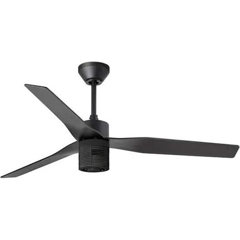 ventyly ORIGINAL Schwarzer Deckenventilator Ø120cm mit WLAN und Luftreiniger