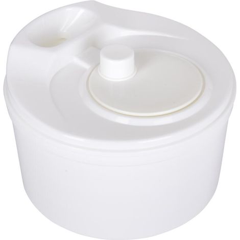 KitchenCraft Centrifuga e cassettiera de Insalate de BPA Free Plastic de, 22,5 cm - White