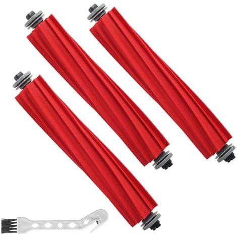 Lot de 3 Brosses Principales Compatibles pour Roborock S7, S7 Max Ultra,S7 Plus, S7 MaxV, S7 Pro Ultra,Q Revo,Q7,Q7 Max,Q7 Max Plus,Q7 MaxV Ultra, Accessoires de Rechange, Brosse DuoRoller (1/5)