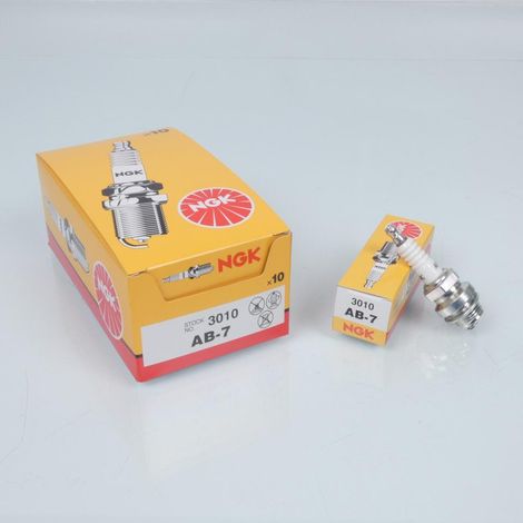 Bougie allumage NGK AB-7 pour moto neige Aktiv 290 A600 1975 à