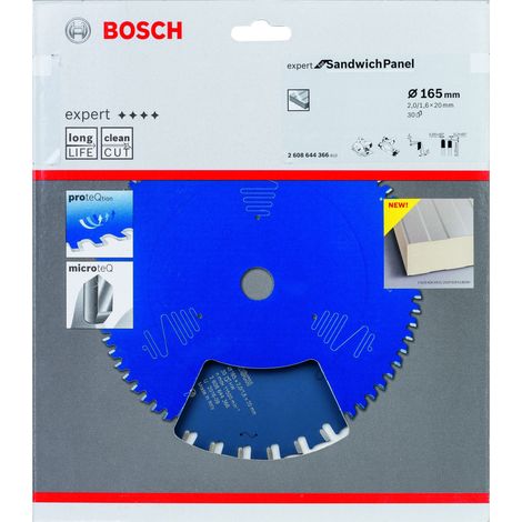 Hoja para sierra circular Bosch Expert 165 mm para paneles sándwich (1/5)