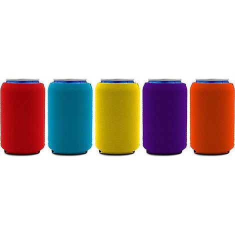 5pcs 9.5 X 13 Cm Rafrachisseur De Canette Compatible Avec Can - Lot De Refroidisseurs Canettes Soda Bires (1/5)