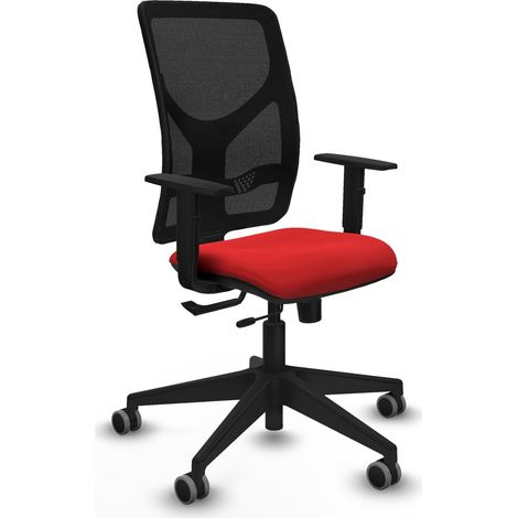 Silla de oficina piqueras y crespo Motilla negro 120 kg espuma (1/2)