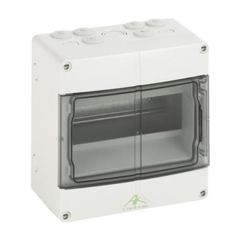 Spelsberg AK 09 Kleinverteiler, Sicherungskasten, Automatengehäuse, Aufputz, 1-reihig, 9 Teilungseinheiten, IP65, für Innenbereiche (1/5)