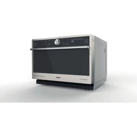 Whirlpool MWSC9133SX Kombi-Mikrowelle Edelstahl Silber 33L