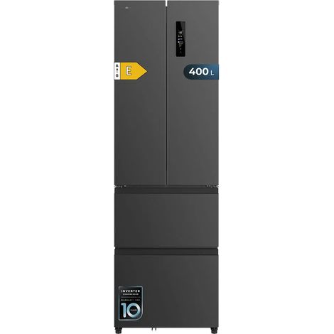 Réfrigérateur Cecotec bolero coolmarket combi f2d 400 capacité 400L (1/3)