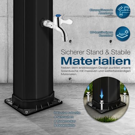 sonnensegel wasserablauf AXT SHADE Wasserdicht Rechteckig 3x4m Wetterschutz Sonnenschutz PES Polyester mit UV Schutz für Terrasse Balkon Garten-Grau Anthrazit Laufradtasche selber nähen I (A) Selbstabholung Größe:8/M (0425-08)