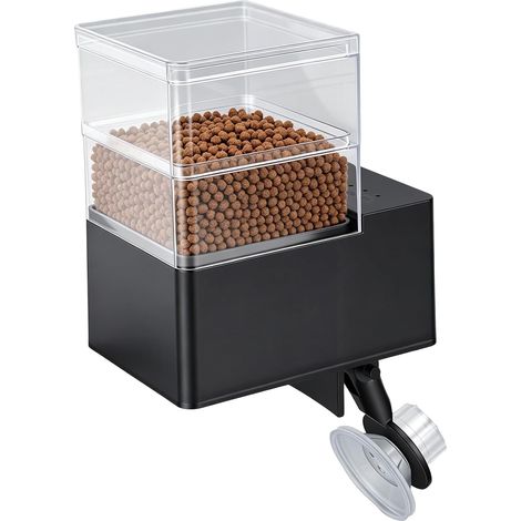 Automatischer Fischfutterautomat 240 ml mit 5 Zeitmodi und 360°-Rundum-Abdichtung für Aquarien (1/5)