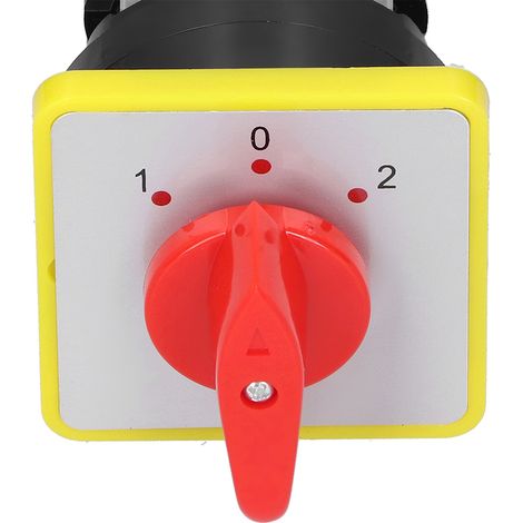 Commutateur rotatif à 3 positions, inverseur universel LW5D-16D1369/5 110-500 V 16 A (1/5)