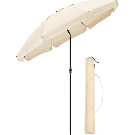 Beach Parasol - Cream