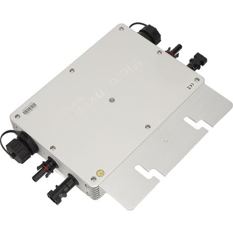 600-W-Solarwechselrichter aus Aluminiumlegierung für industrielle Anwendungen mit Netzanschluss, EU-Stecker, 230 V AC (1/5)