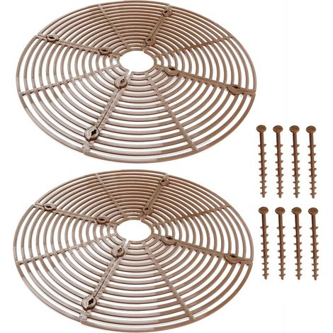 2 Pièces Protection Plante Chat, Pot Fleurs Grille