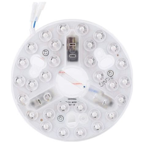 5.3 Inch LED Ceiling Fan Replacement Kit, 3000K, 4200K, 6500K, Dimmable, 15W, Round, 95-265V (1/5)