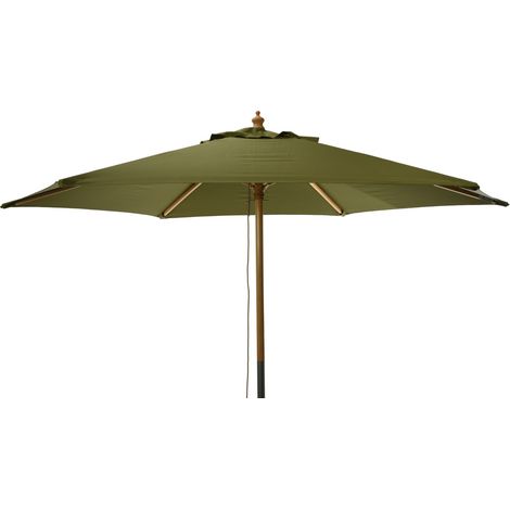 Holz-Gartenschirm, Ø 250 cm (1/2)