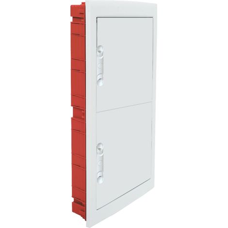 ETTROIT Centralino elettrico da incasso 72 moduli IP40 con portello cieco grigio RAL 7030 - DB112972