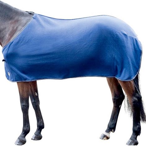 115 cm, Gris: Couverture en polaire anti-peluche avec rembourrage anti-fluff et modèle sous la queue Madrid (1/5)