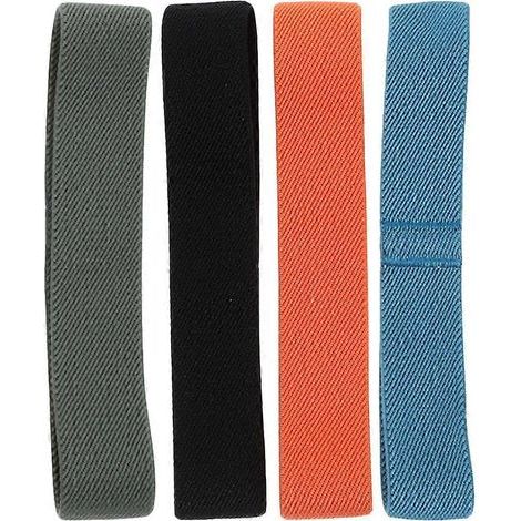 Set mit 4 Befestigungsbändern für Bento-Boxen, multifunktionale Lunchbox-Bänder – 15 x 2,5 x 0,5 cm (1/4)