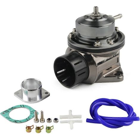 Kit de soupape de décharge turbo, soupape de décharge d'intercooler, soupape d'échappement noire (1/5)